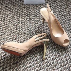 Cole Haan Nike Air Suede Slingbacks